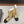 CC Short Boot Gold Metalic Lambskin Black Patent Calfskin