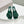 Jimmy Skye 65mm In Dark Green Cowhide Mules 597850