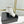 CC Ankle Boot 65 White Calfkin Black Grosgrain Leather Strap