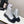 CC Combat Boots In Silver Quilted Lambskin 944579