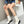 CC 26s Quilted Chain Boots White Calfskin 924501