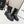 CC 26s Quilted Chain Boots Black Calfskin 924503