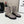 CC 26s Quilted Chain Boots Grey Calfskin 924502