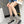 CC 26s Quilted Chain Boots Grey Calfskin 924502