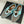ALAIA MARY JANE SHOES IN SKY BLUE MESH WITH SILVER HARDWARE