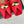 Alaia Slipper With Gold Hardware Red Calfskin 293197