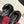 DC 24 Keira Floral-Appliqué Sandals Black Sheepskins & Cowhide 304708