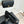 Chanel 25 Ballet Flat 50mm Black Woven Lambskin 473051