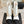 Chanel 25 Large Chain Flat-solved Boot White Lambskin 465420