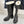 LV Squad High Boot Black Cowhide White Shearing 572463