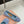 Miu Classic Bow Letter Ballet Flat French Sky Blue Suede