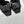 YSL Opyum Sandal 85 Black Silk Leather 642942