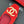 CC 26s Buckle Square Toe Ballet Flat Red Suede 829735