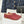 MM6 26s Split-Toe Mary Jane Burgundy Leather 991574