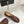 MM6 26s Split-Toe Mary Jane Brown Leather 991575