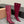 Miu 90 knee high boots berry cowhide