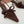 Miu 26s Slingback Pumps 55mm In Dark Brown Suede With Bow