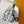 LVx N&PW Keepall Bandoulière 50 Black White Cowhide