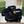 DAD SANDALS IN BLACK FLEECE