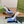 GG SIGNORIA SLINGBACK PUMP SAPPHIRE LAMBSKIN