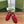 HORSEBIT LOAFER IN CHERRY RED SUEDE