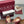 GG Horsebit Ballet Flat Red Ebony Monogram Canvas Crystal-Embellished