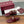 GG Horsebit Thong Flat Sandals Burgundy Sheepskin Suede 646471