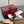 GG Horsebit Thong Flat Sandals Burgundy Sheepskin Canvas 646466