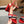 GG 26s Horsebit Sandals 8cm Red Leather Canvas 926699