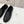 The Row Casa Ballet Flat Black Grain Leather 832674