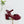 PRA 26SS Platform Sandals 75 Burgundy Suede Sheepskin 592388
