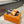 HM Men's Slide Orange Cowhide 590803