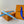 LV Flowergram 20mm Reversible Belt Beige Blue Calfskin