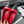 CC 26s Ballet Flat Black Red Leather 681964