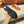 HM Men's 25 Trail Sneaker Orange Cowhide 663842