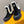 LV Ruby Flat Ankle Boot 50mm Black Suede