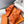 HM Chypre Sandal Orange Calfskin 205480