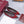 GG Savoy Ballerina Red Brown Velvet Leather 864286