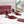 GG 26s Savoy Pumps Brown Red Lambskin Velvet 961243