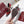 GG 26s Savoy Pumps Brown Red Lambskin Velvet 961243