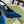 GG SLINGBACK HIGH HEEL PUMP AZURE VELVET