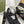 GC 25 Black Double G Sandal Black Rubber 292432