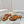 Loew Petal Buckle Sandals Tan Brown Leather 881323