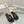 Loew Petal Buckle Slide Black Leather 881316