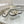 Loew Petal Buckle Slide Light Grey Leather 881317