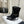 VERNEUIL ANKLE BOOT WITH TRIOMPHE IN BLACK CALFSKIN