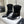 VERNEUIL ANKLE BOOT WITH TRIOMPHE IN BLACK CALFSKIN