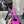 HIGH HEEL 10 CM SLINGBACK IN BRIGHT PINK CALFSKIN WITH GOLD HARDWARE