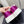 CC Sneaker Purple cowhide 204665