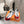 HM Lift Slip-On Sneaker White Red Dark Blue Fabric Suede 608252